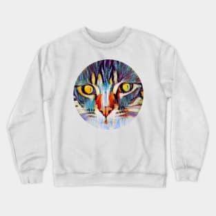 Friendly floppy cat Crewneck Sweatshirt